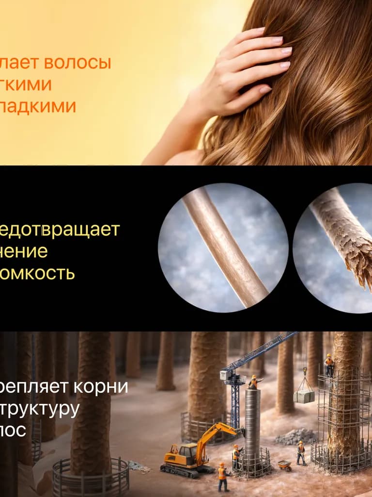 KERM против выпадения волос шампунь