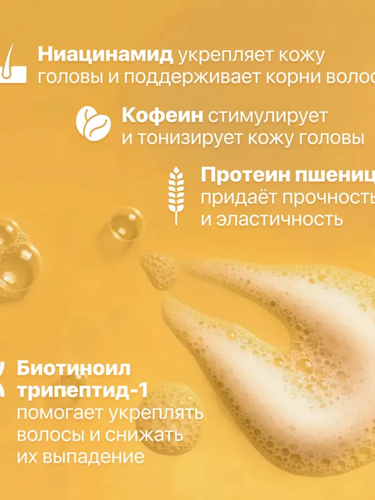 KERM против выпадения волос шампунь